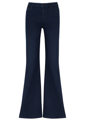 Paige Genevieve Flared Jeans - Dark Blue - 27 (W27 / UK 8 / S)