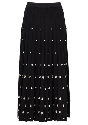 Jonathan Simkhai Primrose Crystal-embellished Stretch-knit Midi Skirt - Black - XS (UK6 / XS)
