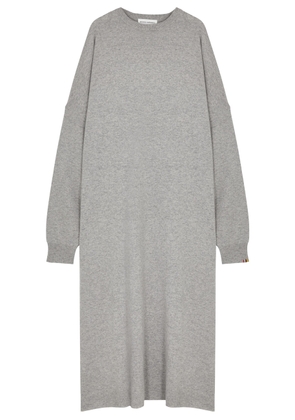 Extreme Cashmere N°289 May Cashmere-blend Maxi Dress - Grey - One Size