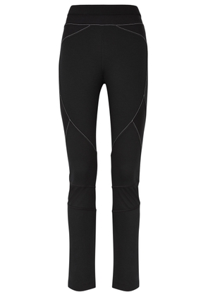 High Hi Lay Out Stretch-jersey Trousers - Black - 42 (UK10 / S)
