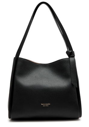 Kate Spade New York Knott Large Leather Shoulder bag - Black