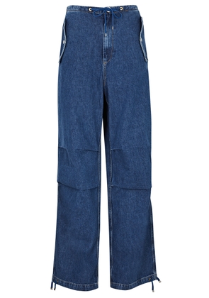 Dion Lee Parachute Wide-leg Jeans - Blue - XS (UK6 / XS)