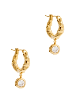 Joanna Laura Constantine Small 18kt Gold-plated Hoop Earrings