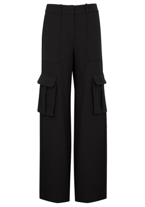 Veronica Beard Saul Stretch-twill Cargo Trousers - Black - 4 (UK8 / S)