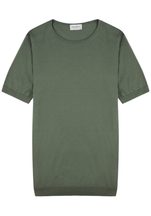 John Smedley Belden Cotton T-shirt - Green