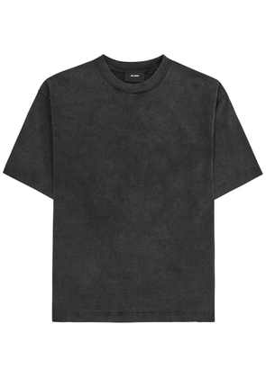 Axel Arigato Logo-embroidered Cotton T-shirt - Black