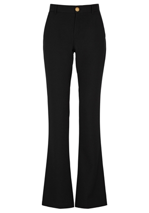 Balmain Bootcut Wool Trousers - Black - 40 (UK12 / M)