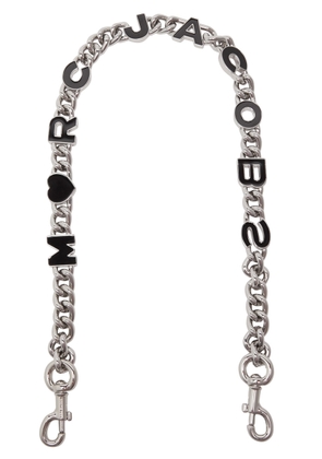 Marc Jacobs The Heart Charm Chain Shoulder Strap - Silver