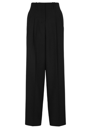 Jacquemus Le Pantalon Titolo Wool Trousers - Black - 38 (UK10 / S)