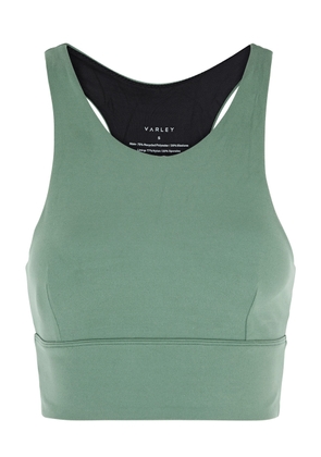 Varley Let's Move Harris bra Top, Activewear, Dark Green, Large - L (UK14 / L)