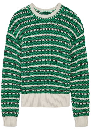 Isabel Marant étoile Hilo Striped Knitted Jumper - Mint - 38 (UK10 / S)