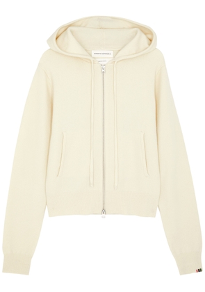 Extreme Cashmere N°318 Hood Cashmere-blend Sweatshirt - Cream - One Size