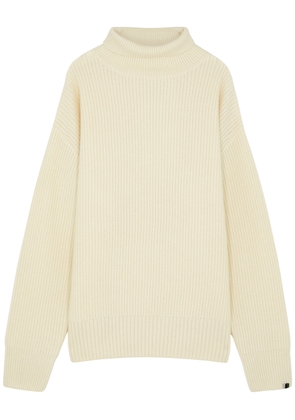 Extreme Cashmere N°317 Nisse Roll-neck Cashmere Jumper - Cream - One Size