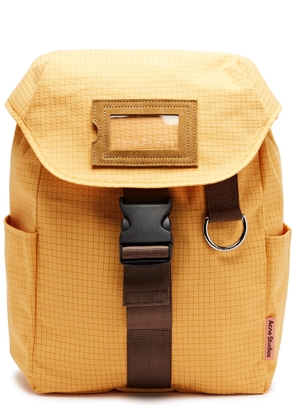 Acne Studios Ripstop Nylon Backpack - Yellow