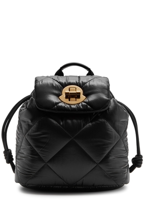 Moncler Quilted Shell Backpack - Black