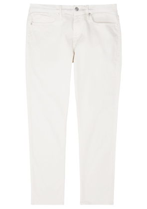 Frame L'Homme Slim-leg Jeans - White - W32