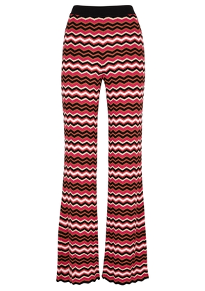 Missoni Zigzag-intarsia Knitted Trousers - Multicoloured - 44 (UK12 / M)