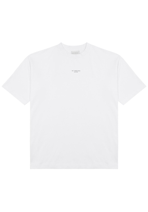 DRÔLE DE Monsieur Nfpm Printed Cotton T-shirt - White