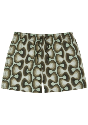 Dries Van Noten Phibbs Printed Nylon Swim Shorts - Multicoloured