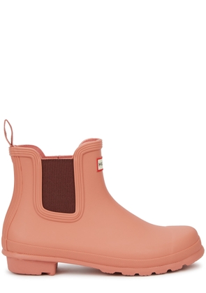 Hunter Original Rubber Chelsea Boots - Pink - 4 (IT37/ UK4)