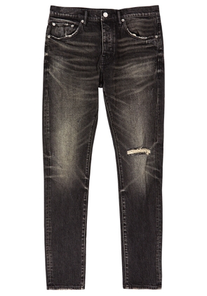 Purple Brand Distressed Skinny Jeans - Black - 32 (W32 / M)