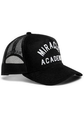 Nahmias Miracle Academy Corduroy Trucker cap - Black