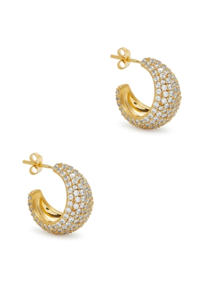 Daphine Christy 18kt Gold-plated Hoop Earrings - One Size