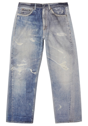 Our Legacy Third Cut Distressed Straight-leg Jeans - Denim - 30 (W30 / S)