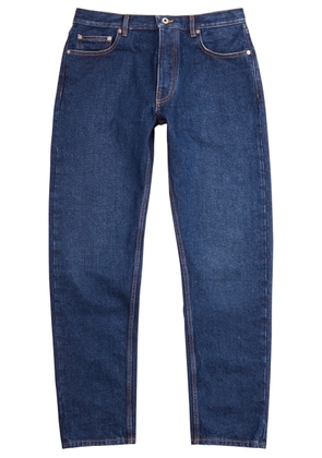 Off-white Arrows Tapered-leg Jeans - Blue - 36 (W36 / XL)