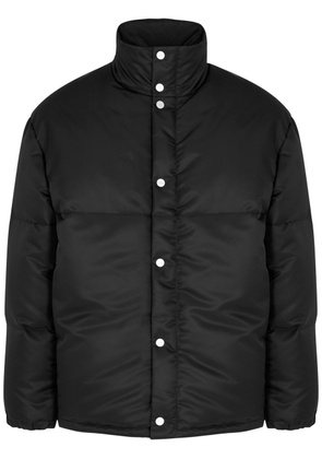 Second Layer Quilted Nylon Jacket - Black - 46 (IT46 / S)