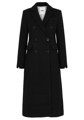 Day Birger ET Mikkelsen Ana Bouclé Wool-blend Coat - Black - 40 (UK12 / M)