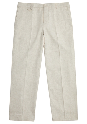 Jacquemus Le Pantalon Cabri Tapered-leg Woven Trousers - Beige - 46 (IT46 / S)