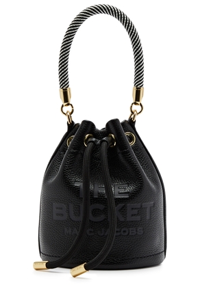 Marc Jacobs The Bucket Mini Leather Bucket bag - Black