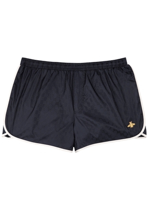 Gucci GG Monogram Shell Swim Shorts - Navy