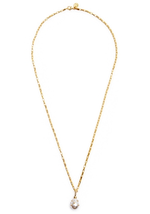 Daisy London X Shrimps 18kt Gold-plated Necklace - Pearl