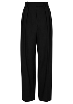 Khaite Cessie Wide-leg Trousers - Black - 6 (UK10 / S)