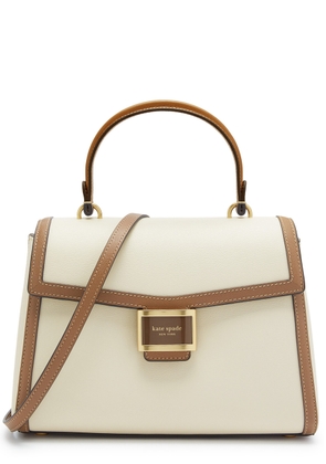 Kate Spade New York Katy Medium Leather top Handle bag - White