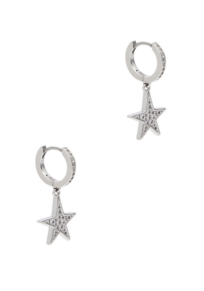 Kate Spade New York You're A Star Silver-plated Hoop Earrings