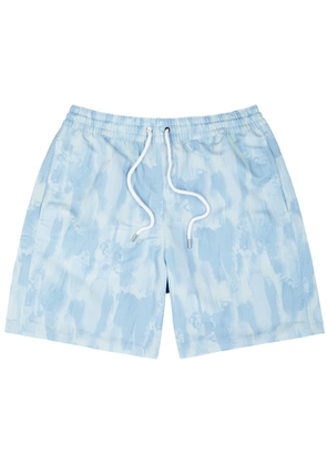 Frescobol carioca Board Printed Shell Swim Shorts - Blue - L