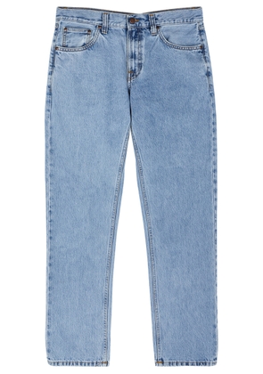 Nudie Jeans Gritty Jackson Straight-leg Jeans - Light Blue - 32 (W32 / M)