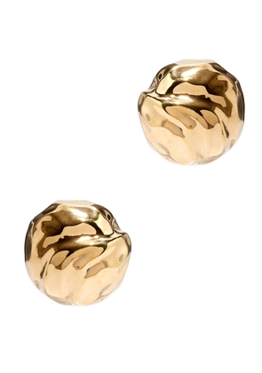 Joanna Laura Constantine Orbs Large 18k Gold-plated Stud Earrings