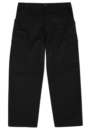 Kenzo Workwear Cotton Cargo Trousers - Black - S