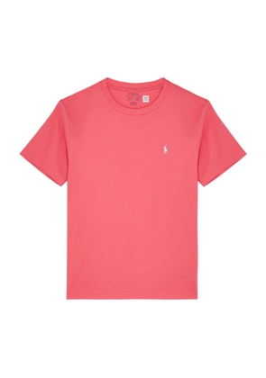 Polo Ralph Lauren Kids Logo-embroidered Cotton T-shirt (7-10 Years) - Red - 8Y-S (7 Years)