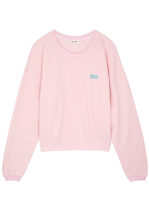 American Vintage Izubird Stretch-cotton Sweatshirt - Light Pink - M (UK12 / M)