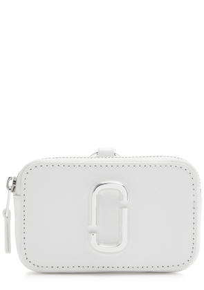 Marc Jacobs The Snapshot Nano Leather bag Charm - White