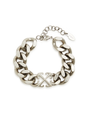 Off-white Arrow Chain Bracelet - Silver