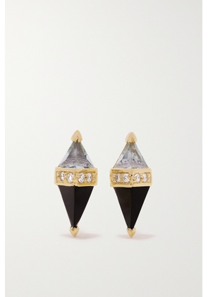 SORELLINA - Pietra 18-karat Gold Multi-stone Earrings - One size