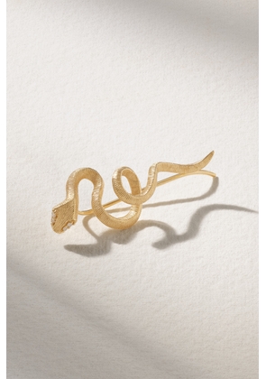 OLE LYNGGAARD COPENHAGEN - Snakes 18-karat Gold Diamond Single Earring - One size