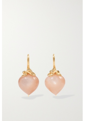 OLE LYNGGAARD COPENHAGEN - Dew Drops 18-karat Gold Moonstone Earrings - One size