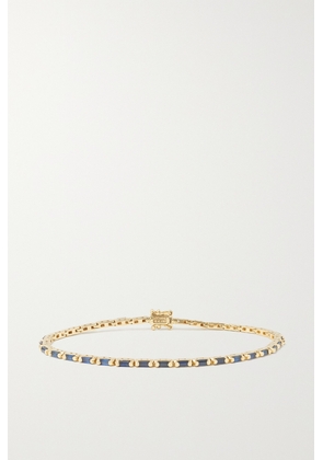 Suzanne Kalan - 18-karat Gold Sapphire And Diamond Tennis Bracelet - Blue - One size